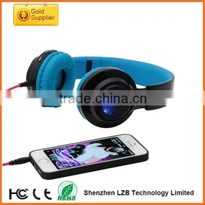 2015 Brand New Bluetooth Wireless LED Headphones With Mp3 Player thumbnail-5