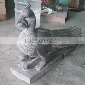 Peacock Stone Hand Sculpture Manufacturer in India thumbnail-3