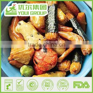Roasted Rice Cracker Snacks With Peanuts Mix, Dry and Bulking Rice Crackers thumbnail-5