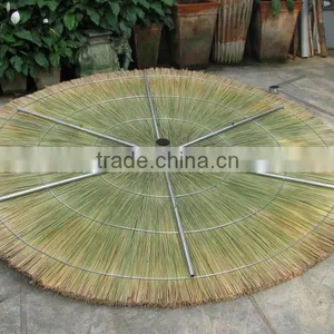 SEAGRASS/PLAMLEAF/THATCH COVER UMBRELLA_ BEST PRICE ( Info@gianguyencraft.com) thumbnail-4