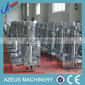 AZEUS Brand Hydraulic Type Small Olive Oil Press / Soybean Oil Mill thumbnail-3