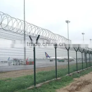 Anti-climbing Y Type Airport Razor Barbed Wire & Fence Panel thumbnail-1