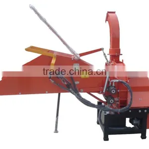 Tractor Wood Chipper TH-8, Two Hydraulic Self Feeding Rollers, PTO Driven, CE thumbnail-3