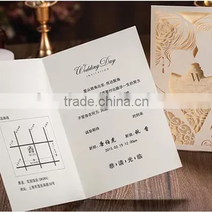 Laser Cut Wedding Invitation Card thumbnail-3