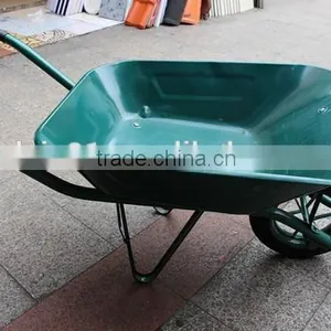 Construction Wheelbarrow Cheap Wheelbarrows Wb6400 China Wheelbarrow for Sale thumbnail-1