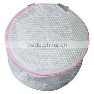 BSCI Portable Folding Colored Mesh Washable Laundry Bag thumbnail-2