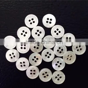 New Whitelip Mop Shell Shirt Buttons for Garment Accessories thumbnail-3