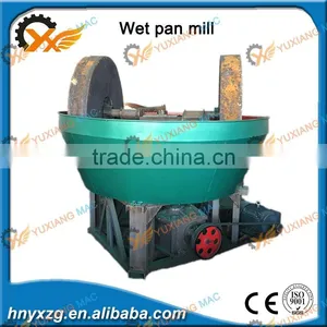 Yuxiang Machinery Gold Pan Mill Grinding Machine for Mineral Ore thumbnail-1