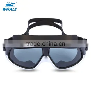 Whale Unisex Professional Colored Lenses Dving Swimming Goggles Anti-fog UV Protection For Diving Swimming thumbnail-1