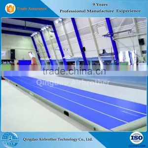 High Quality Double Wall Fabric Tumble Track Inflatable Air Mat for Gymnastics thumbnail-1