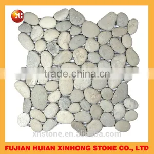 2016 2-3cm Red Natural Unpolished Pebble Stone Tile thumbnail-4