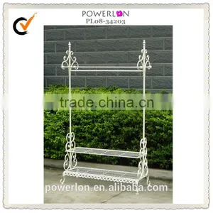 Powrlon Wrought Iron Decorative Folding Towel Racks PL08-34203 thumbnail-2