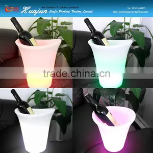 Led Decoration Furniture/Rotomolding Plastic Hot Sale LED Ice Bucket / Led Bar Bucket thumbnail-1