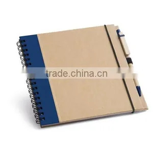 Promotional Eco Friendly Notebook With Pen thumbnail-1