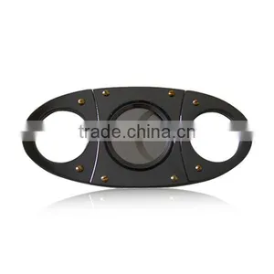 Promotional Gift Cigar Cutter Custom Logo Stainless Steel Cigar Knife thumbnail-3
