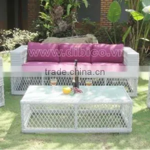 2012 New Style Outdoor Garden Sofa Set/poly Wicker Rattan Sofa Set/garden Sofa Set/garden Chair thumbnail-1