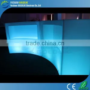 Decorative Lighted Plastic Bar Furniture GKT-021BC thumbnail-1