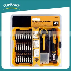 31pcs Tool Sets Precision Ratacht Chrome Vanadium Screwdriver Set thumbnail-1