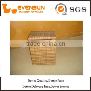 Delicate Cube Rattan Storage Box Outdoor Wicker Furniture thumbnail-2