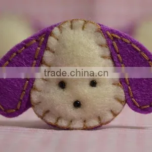 Hot Sale High Quality Eco Friendly New Products Promotional Gift Cute Felt Scrapbooking Fabric Rabbit on Express thumbnail-1