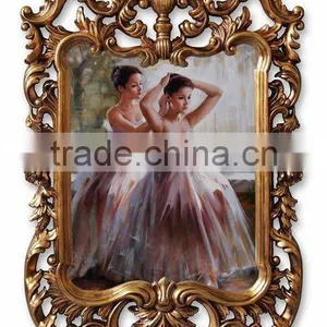 FA-132G-01 Vintage Waterproof Frame Oil Paintings for Home&hotel Decoration thumbnail-3