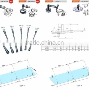 JINXIN Stainless Steel Glass Entrance Canopy Design thumbnail-1