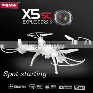 Syma X5c Upgrade Syma X5sc 2.4G 4CH Professional Aerial RC Helicopter Quadcopter Drone With 2MP Camera thumbnail-1