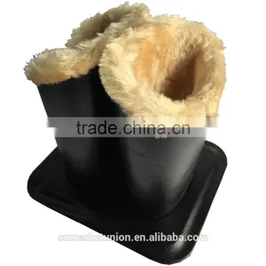 Double Head PU Leather Eyeglass Holders, Black Leather Eyeglasses Support, Eyeglass Holder Stand thumbnail-1