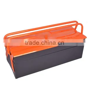AK-9756 New Design 2-Level Metal Tool Box With Two Slip Handle thumbnail-3