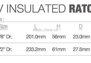1000V Insulated Ratchet thumbnail-3