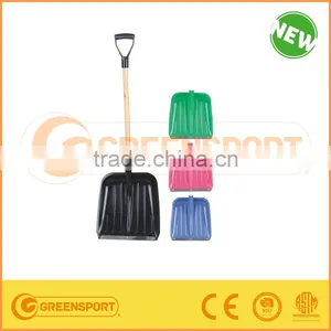 Plastic Colorful Snow Shovel With Auger Shovel thumbnail-1