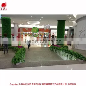 Fake Wall Hanging Plant Vertical Garden Artificial Green Plants Wall thumbnail-2