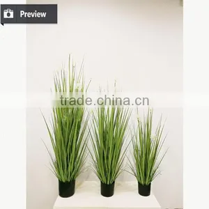 Artificial Potted Grass Onion Grass With Dandelion Flower for Indoor Decortaion thumbnail-5