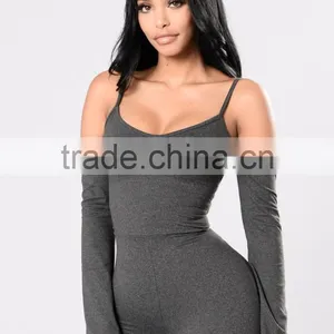 Black Latex Xxxl Sizes Catsuit Long Sleeve Cold Shoulder Skinny Leg Womens Cocktail Clubwear Evening Jumpsuits thumbnail-5