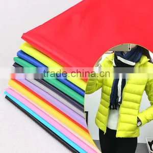 100% Nylon Taffeta Fabric for Lining Colorful Down Jacket Fabric thumbnail-1