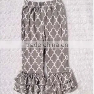 2016 Chinese Product Wholesale and EXW Price 100%cotton Pants With Ruffle for Baby Kids as Legging for Winter thumbnail-5
