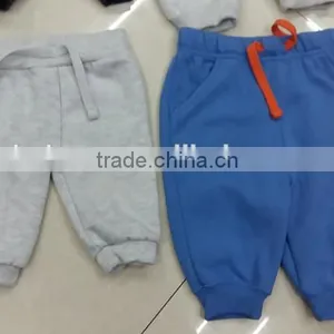 High Quality Garments Kids Fleece Harem Pants Stock Lots thumbnail-4