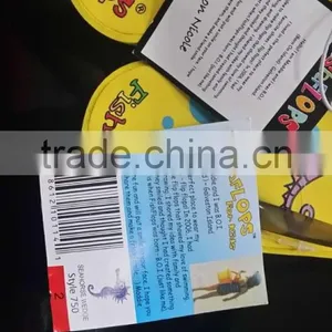 Yellow Black Children LED Slippers Excess Surplus Stock thumbnail-5