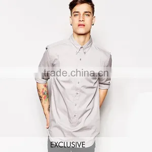 Standard Exclusive Longline Shirt Button Down Compression Shirt thumbnail-1