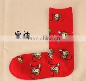 2015 the Avengers Personality Tide Lovers in Tube Socks Marvel DC Series of the Same Paragraph Socks for Men and Wome EML-9-2041 thumbnail-6