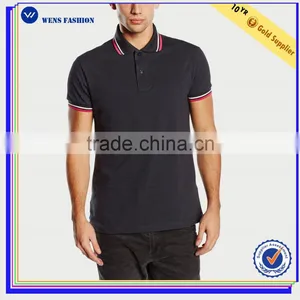 Custom High Quality Fit Men Shirt Design Polo T Shirt Wholesale thumbnail-3