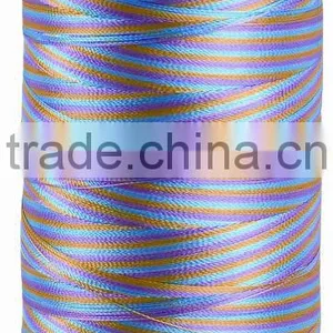 120D/2 Viscose Rayon Embroidery Thread Variegated Color thumbnail-1