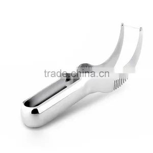 Stainless Steel Melon Slicer Watermelon Knife Melon Cutter Corer Server Splitter Cantaloupe Cutting Seeder Slicer Scoop KC1343 thumbnail-1