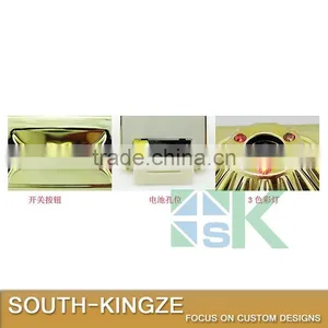 Silver/Gold Asia Buddihism Lightable Cubid Square Base Mobile Phone Display Stand thumbnail-6