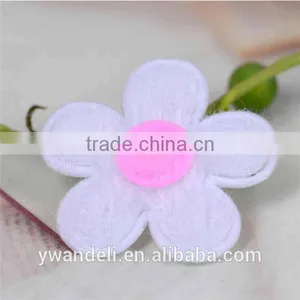 Lots 100pcs Felt Padding Flower, Craft Sewing Trims Padding Flower, Applique DIY Wedding Padding Flower thumbnail-3