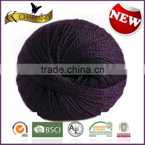 2014 Exporting for EU Merino and Bamboo Fiber Blended Solid Color Ball Yarn for Top Clothes thumbnail-1