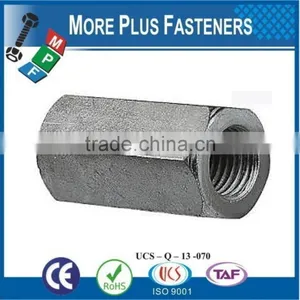 Made in Taiwan DIN 6334 Hexagon Coupling Nut DIN 6334 thumbnail-3