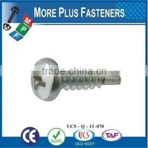 Made in Taiwan Phillips Recessed Pan Head Sheet Metal Self Drilling Screw Pan Head Phillip Self Drilling Screw thumbnail-6