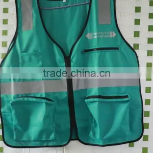 Custom Blue Airbag Motorcycle Reflex Rescue Vest thumbnail-5