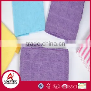 Solid 100% Polyester Cleaning Cloth in Bag, Microfiber Kitchen Towel Manufacture, Super Absorbent Microfiber Cleaning Cloth thumbnail-4